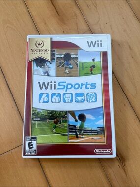 Nintendo Wii Sports (Red/White) - Nintendo Selects rare